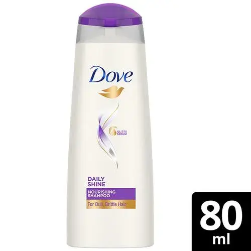 Dove Daily Shine Shampoo, 80 ml