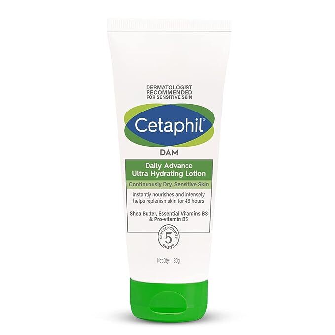 Cetaphil DAM Daily Advance Ultra Hydrating Lotion, 100 gm