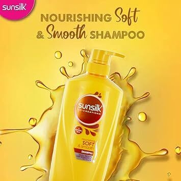 Sunsilk Nourishing Soft & Smooth Shampoo, 650ml