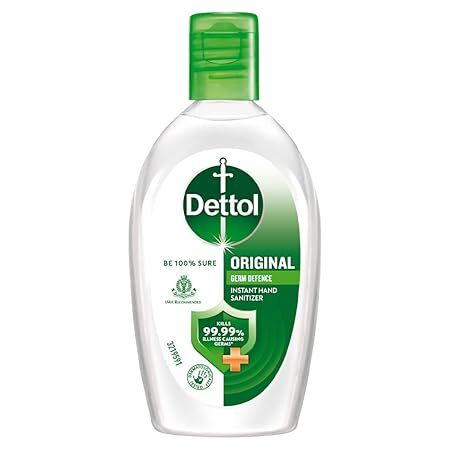 Dettol Original Kills Germ Defense Sanitizer, 52ml