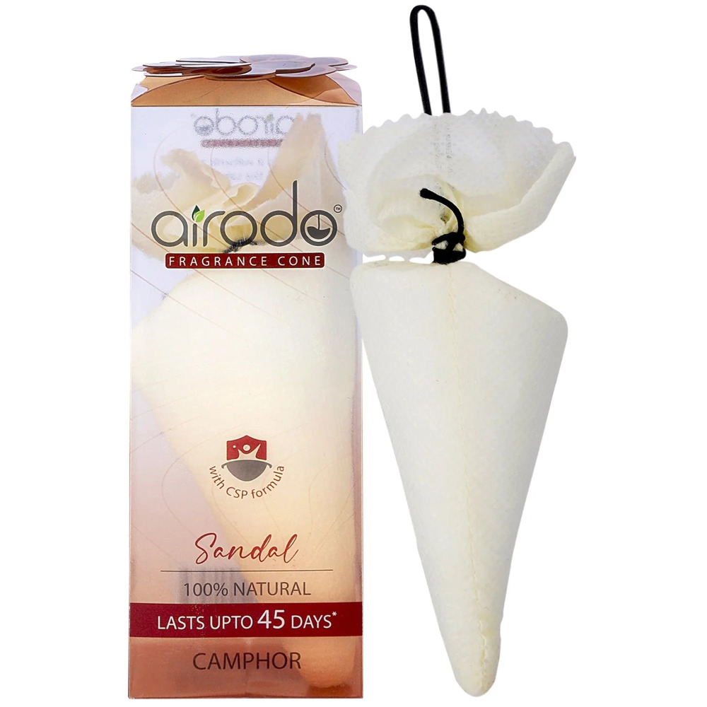 Airodo Sandal 100% Natural Fragrance Cone 50gm