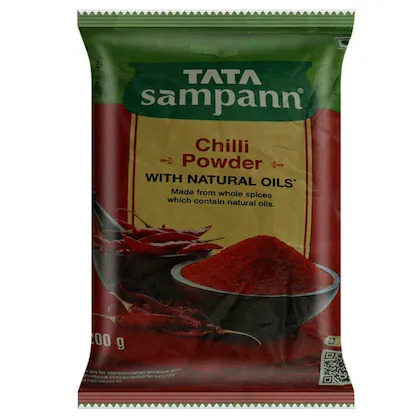 Tata Sampann Chilli Powder/Mirch Powder, 200 g