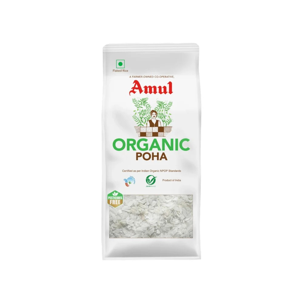 Amul Organic Poha 500g
