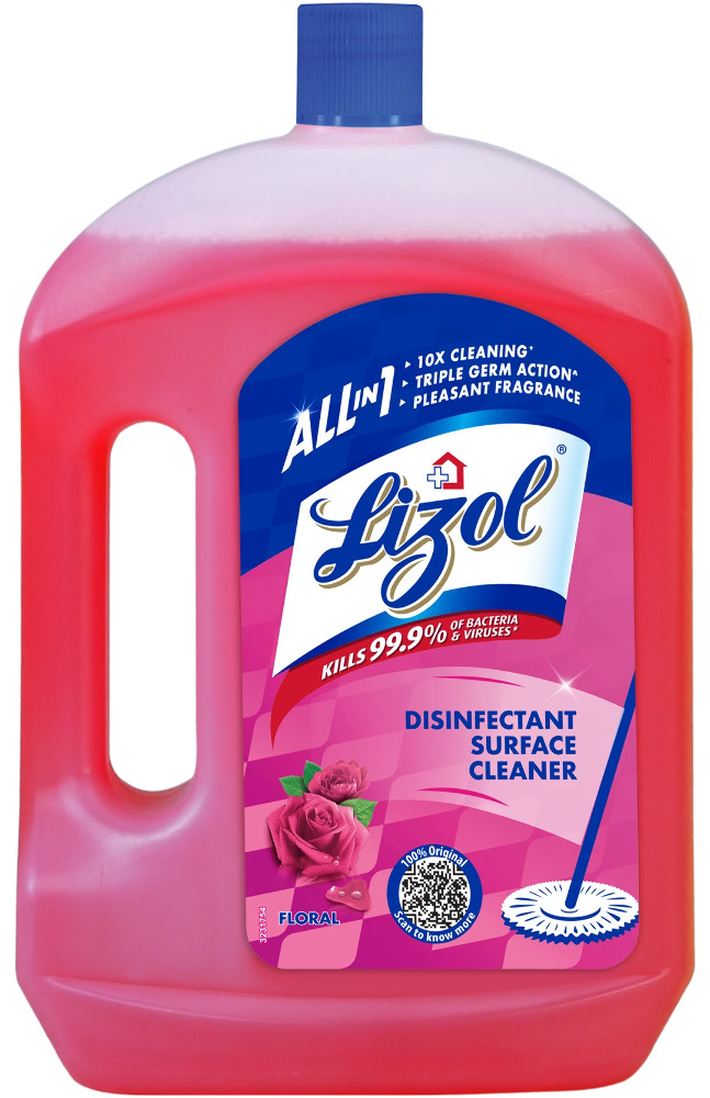Lizol Disinfectant Surface Cleaner Floral 2L