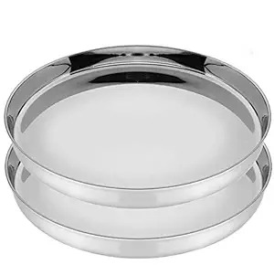 Sorabh Khomcha Plain Thali 11CM