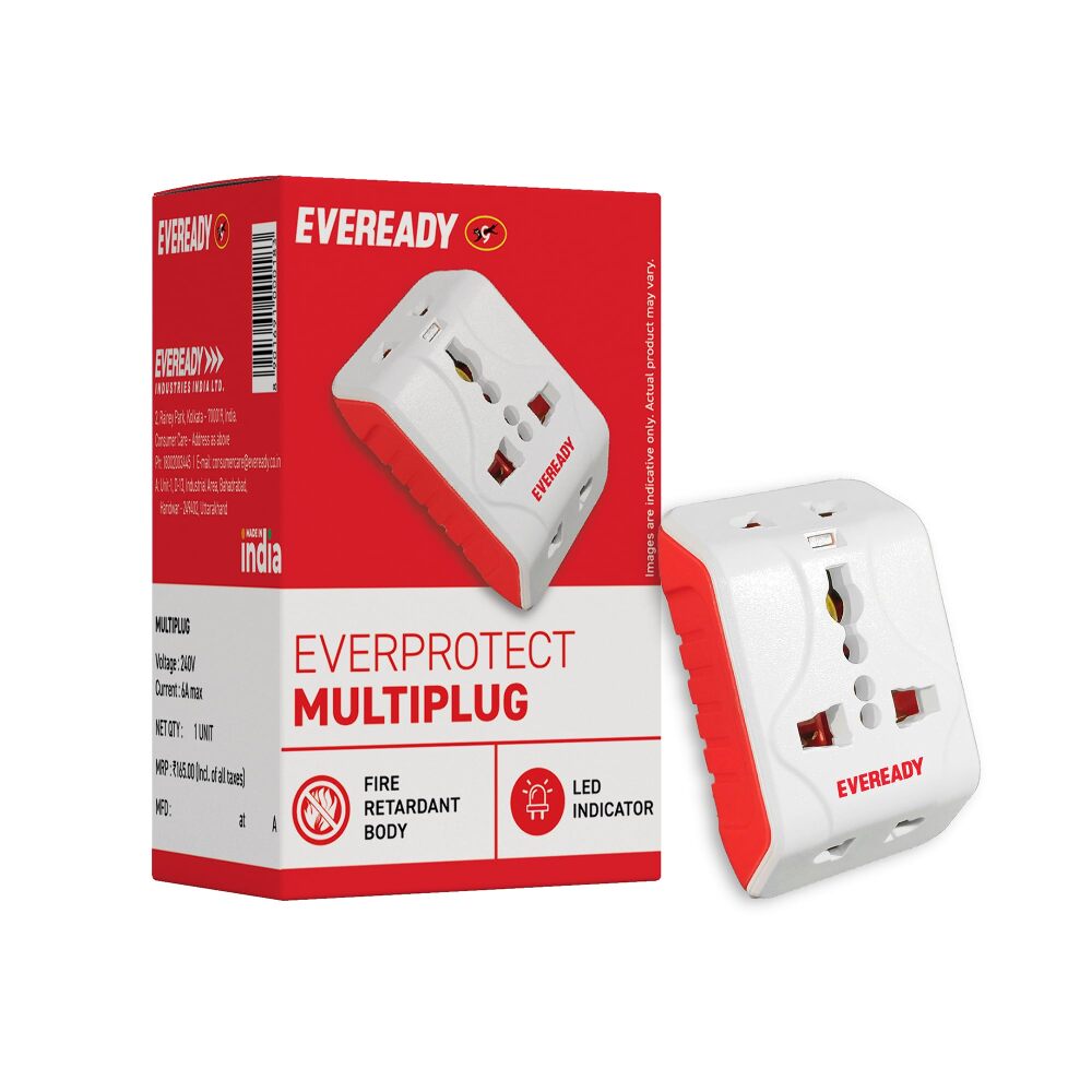 Eveready Everprotect Multiplug With USB