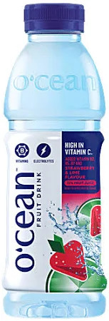 Ocean Fruit Drink Strawberry & Lime 500 ml