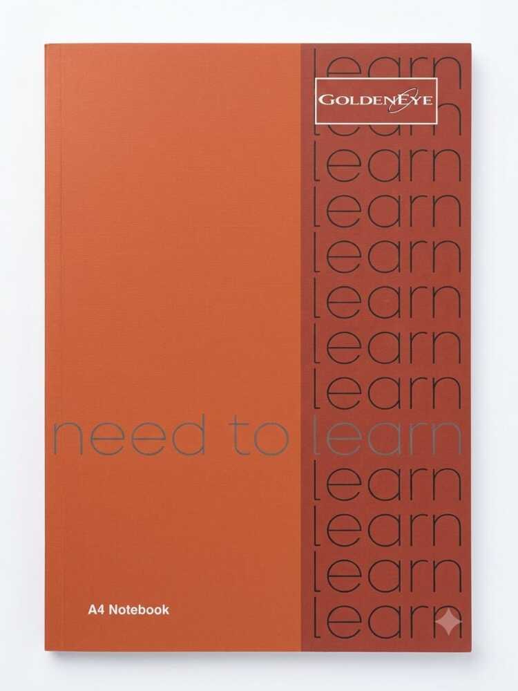 Golden Eye A4 Note Book 400 Pages 1N