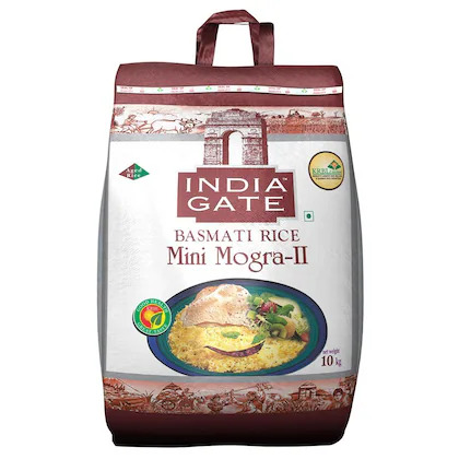 India Gate Mini Mogra-II Basmati Rice 10 kg