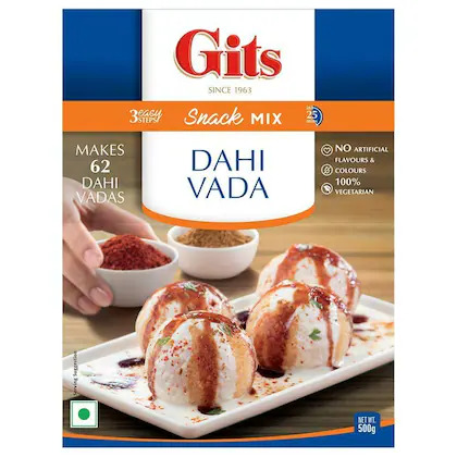 Gits Snack Mix Dahi Vada 500g
