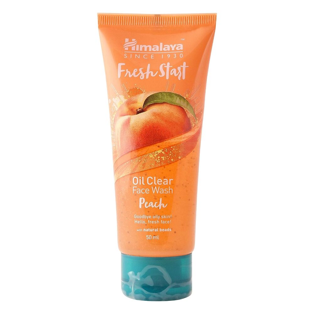 Himalaya Fresh Start Oil Clear Face Wash Peach, 50 ml