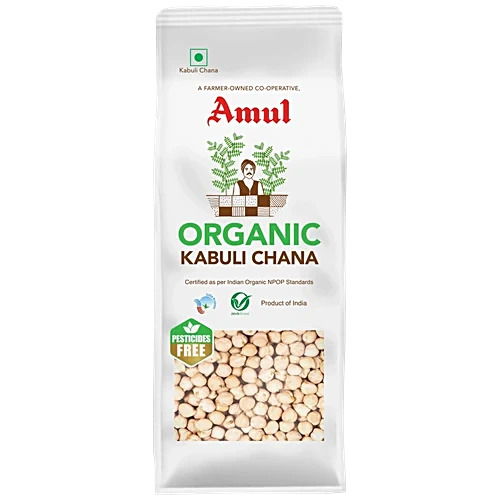 Amul Organic Kabuli Chana 500gm
