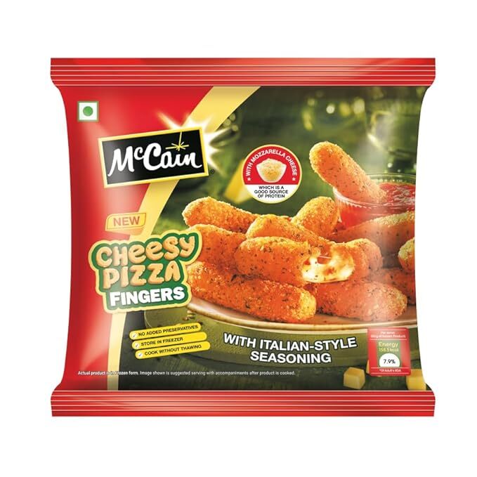 Mccain Cheesy Pizza Fingers 250gm