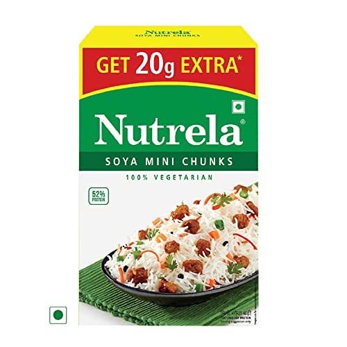 Nutrela Soya Mini Chunks |100% Veg|, 220 g