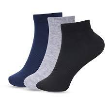 Jockey Low Show Socks 18cm 3Pair Multi Pack(7097-ASSTD)