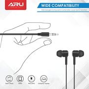 ARU AEP-10 Champ in Ear Headet with Mic