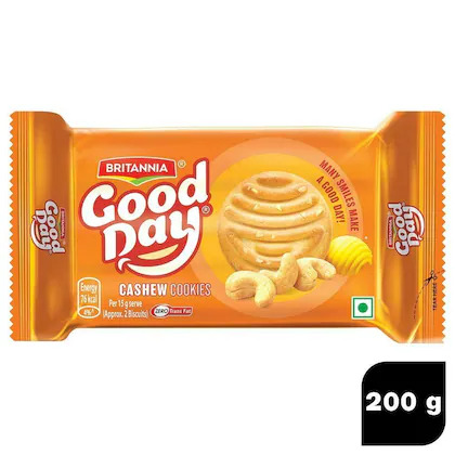 Britannia goodday cashew, 200g