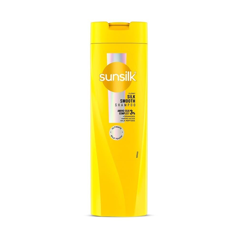 Sunsilk Flowy Silk Smooth Amino-Silk Complex 3% Shampoo 350ml
