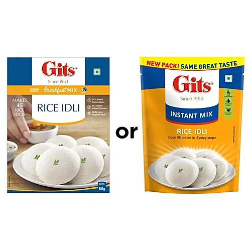 Gits Rice Idli Breakfast Mix, 500 g