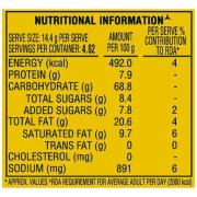 Parle Monaco Biscuit - Classic Regular, Salted Snack, 52.2 g