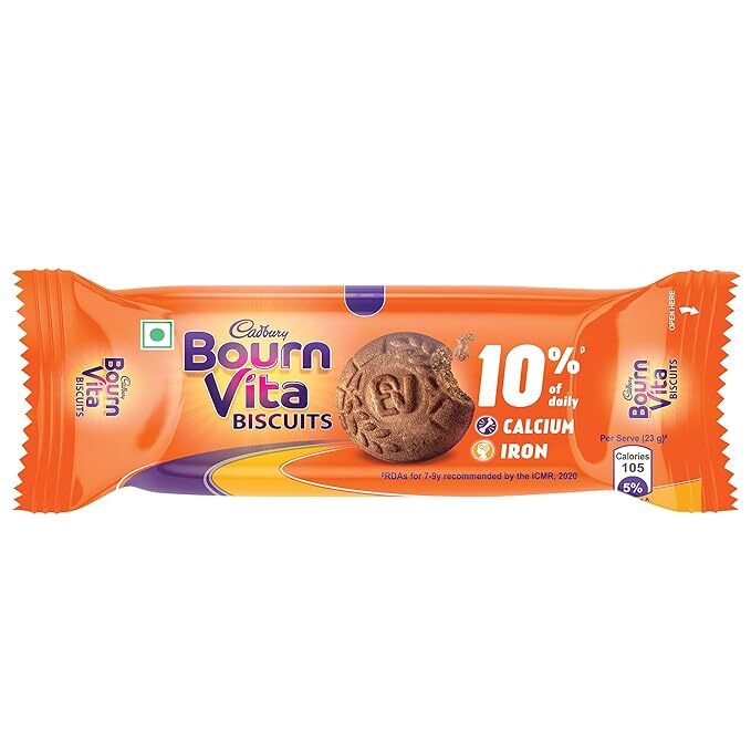 Bourn Vita Biscuits 10 Percent Of Daily Calcium Iron, 37.20g
