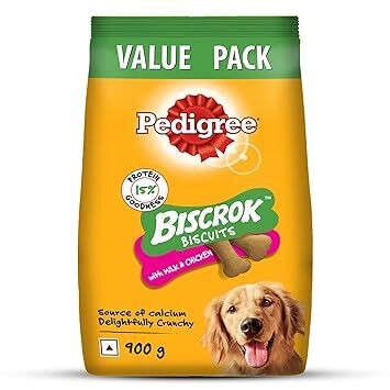 Pedigree Biscrok Biscuits With Chicken, 900g