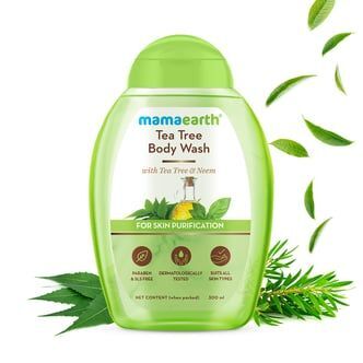 Mamaearth Tea Tree Body Wash With Tea Tree and Neem For Skin Purification - 300 ml