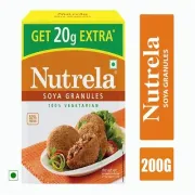 Nutrela Soya Granules|100% Veg|, 200 g