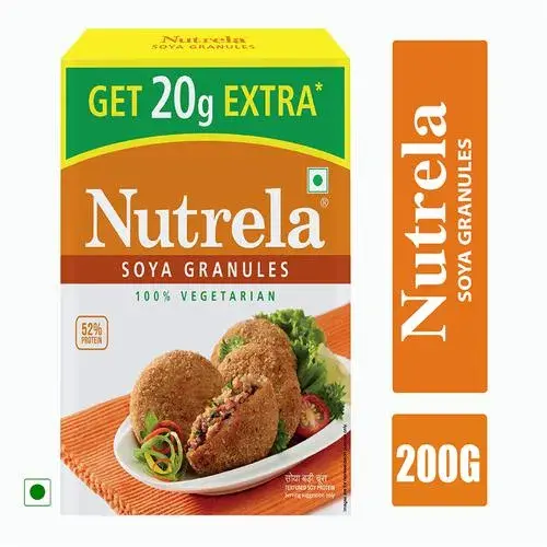Nutrela Soya Granules|100% Veg|, 200 g