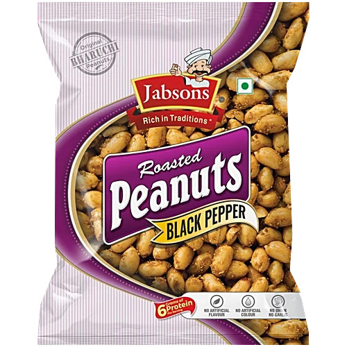 Jabson Roasted Peanut Black Pepper, 140G