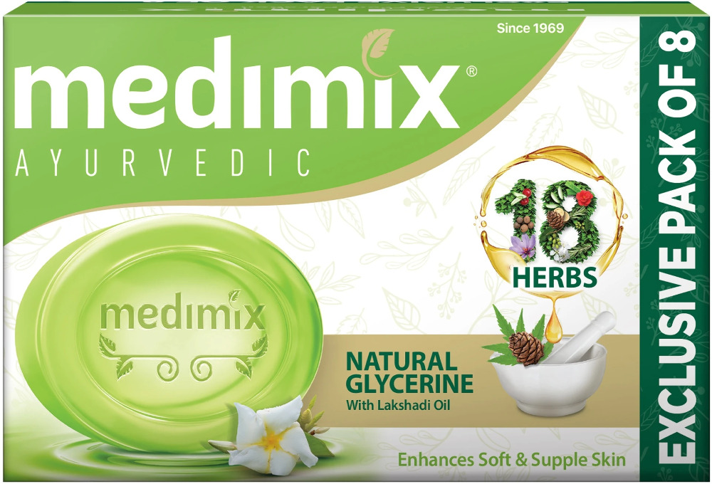 Medimix Ayurvedic Natural Glycerine Soap Buy 4Get 1