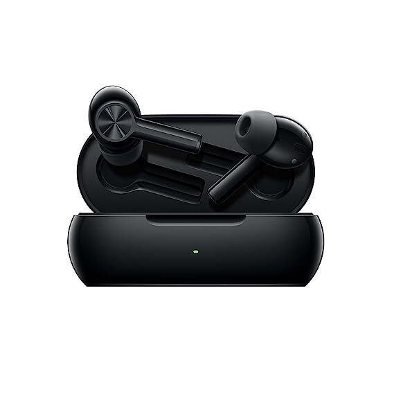 OnePlus Buds Z2 Bluetooth Truly Wireless in Ear Earbuds with mic, Active Noise Cancellation, 10 Minutes Flash Charge & Upto 38 Hours Battery (Obsidian Black)
