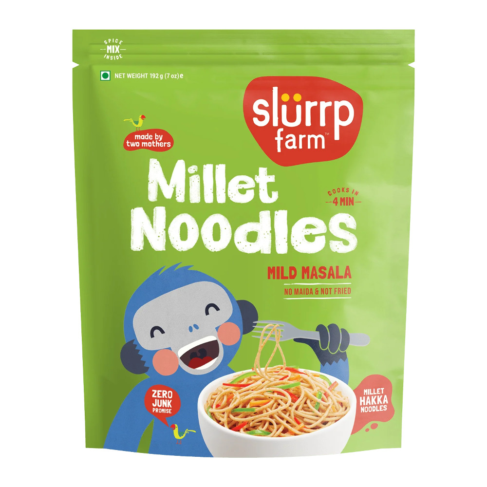Slurrp Farm Millet Noodles Mild Masala 192GM
