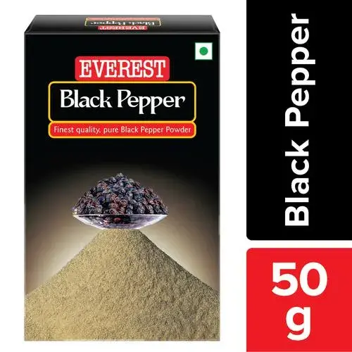 Everest Black Pepper Powder, 50 g