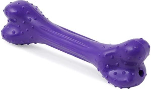 Plastic Dog Bone Chew Toy, Puppy Teething Toy