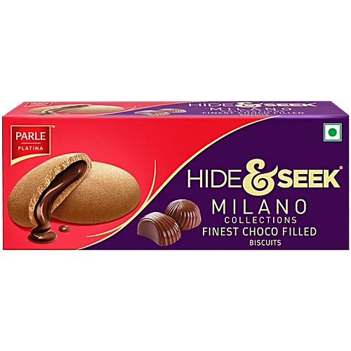 Parle Hide & Seek Milano Finest Choco Filled Biscuits 60g