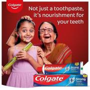Colgate Dental Cream Strong Teeth Toothpaste, (Super Saver 800 g) Pack of 4 *200 g