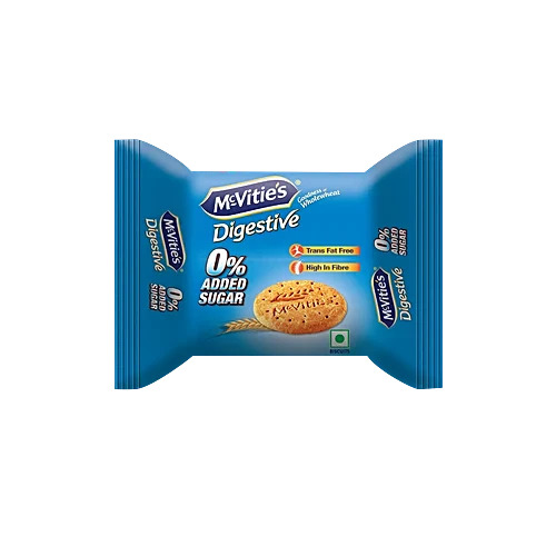 McVities Zas Digestive Zero Percent Sugar Biscuit, 75G