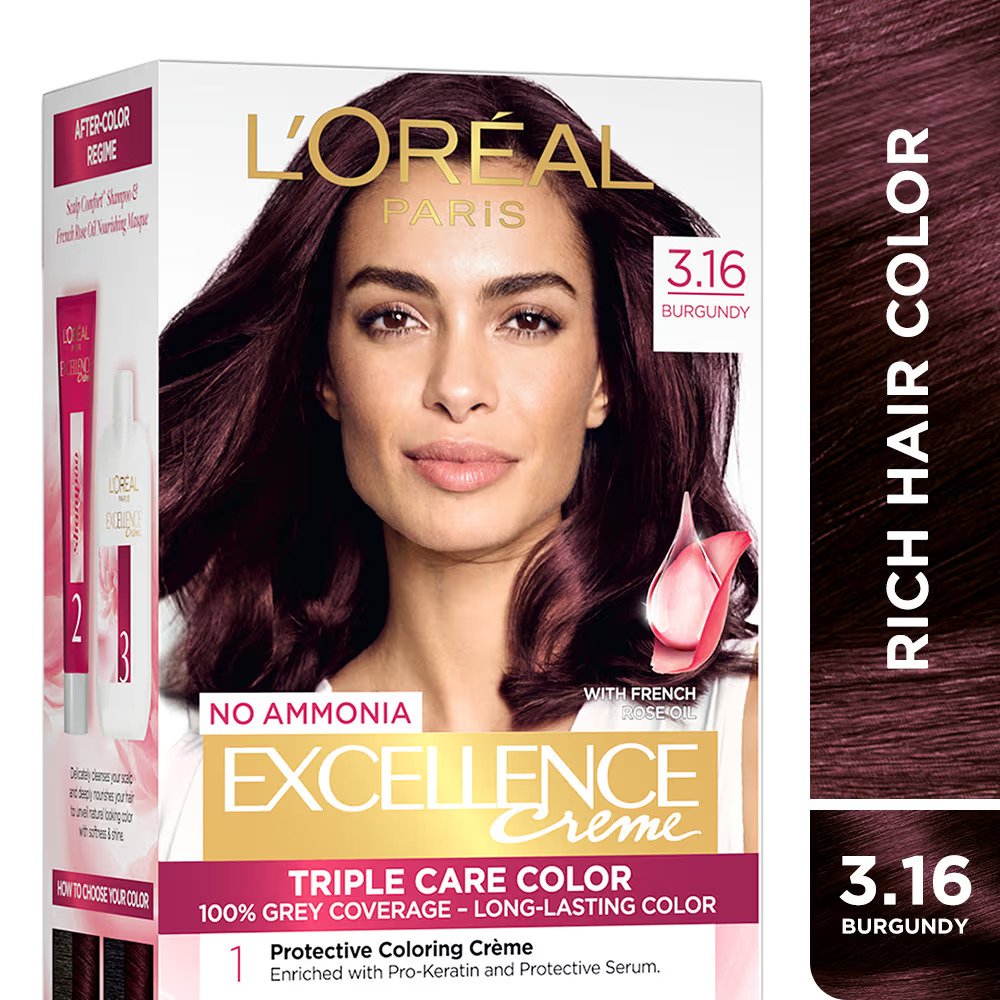 Loreal Paris Excellence Cream 3.16 Burgundy