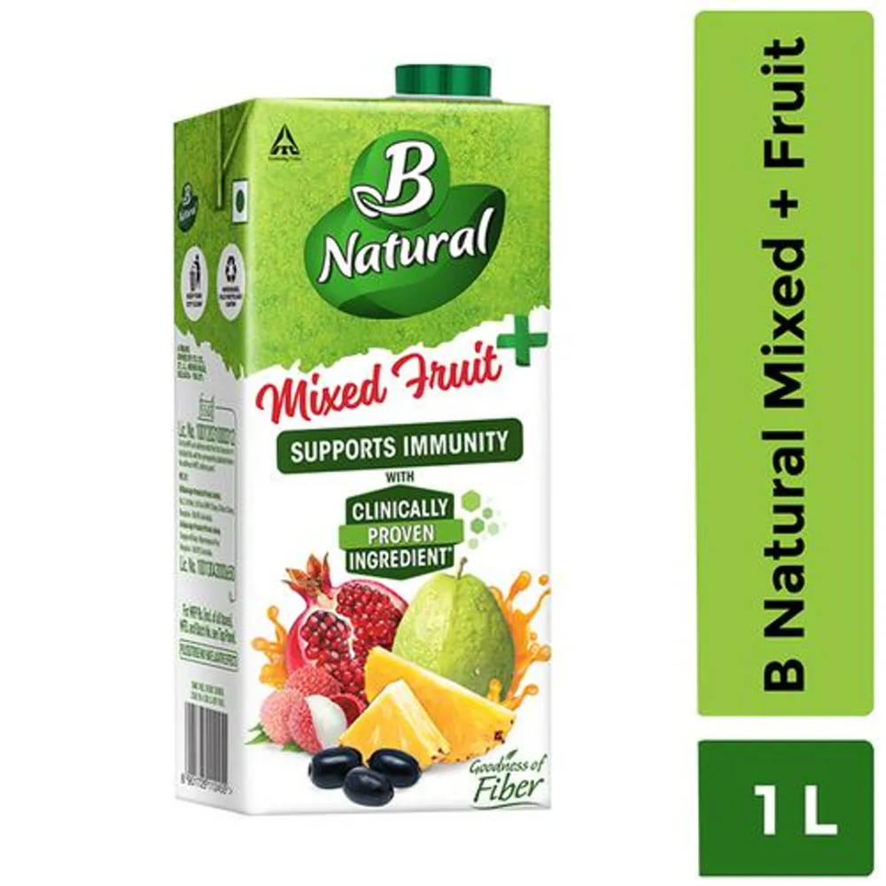 B Natural Mixed Fruit Juice, 1 L