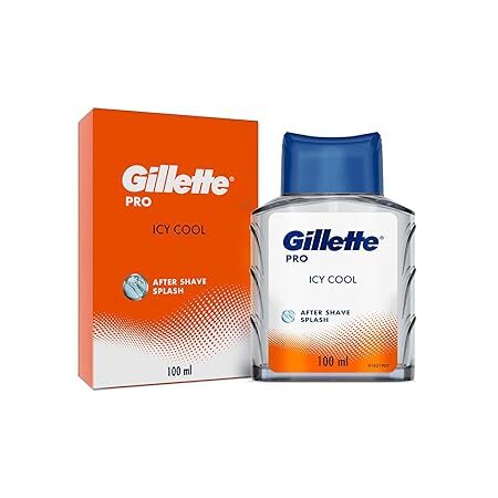 Gillette Pro Splash Icy Cool After Shave Lotion, 100ml