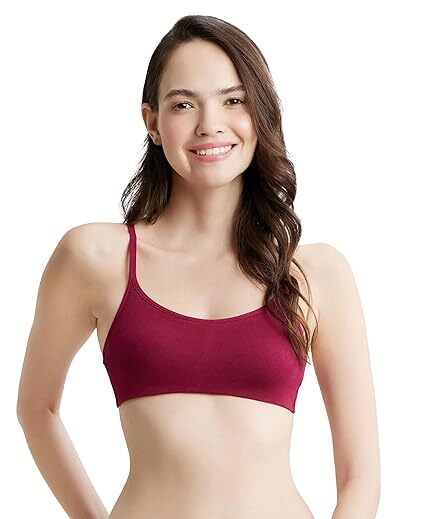 Jockey Woman Fashion Essentials Cami Bra SS 12 Stretch BT Red 32B