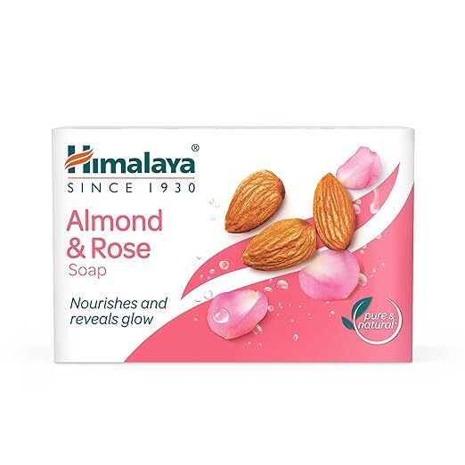 Himalaya Almond & Rose Soap, 125 gm