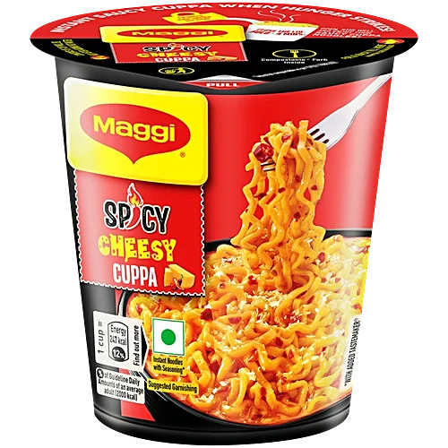 Maggi Spicy Cheesy Cuppa Noodles, 71.5g
