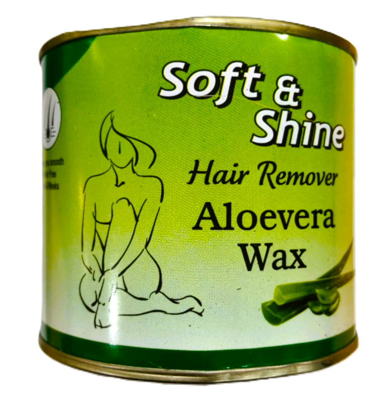 Soft & Shine Hair Remover Aloevera Wax, 600gm