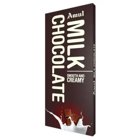 Amul Milk Chocolate Smooth & Creamy, 150 g Carton