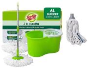 Scotch-Brite Supreme Spin Bucket Mop, 1 Pack
