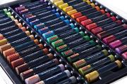 Camel Camlin Kokuyo Supreme Oil Pastel Set - 50 Shades (Multicolor)