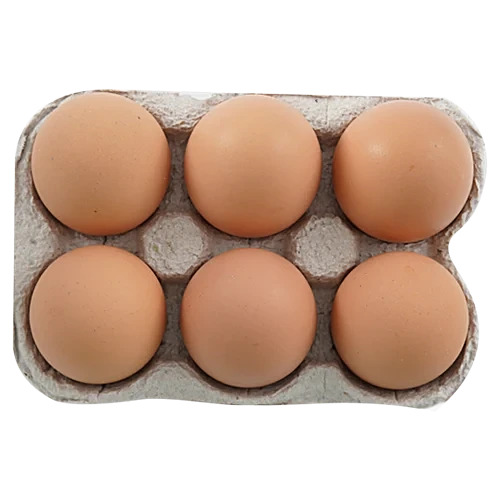 Egg Tym Any Time Is Egg Tym Brown Eggs 6pcs