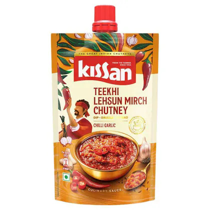 Kissan Teekhi Lehsun Mirch Chutney 100 g